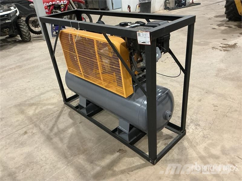 EMC GAC60 24.4 cfm Skid-Mounted 60 gal Air Compressor  Kompresori