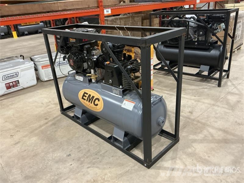 EMC GAC60 24.4 cfm Skid-Mounted 60 gal Air Compressor  Kompresori