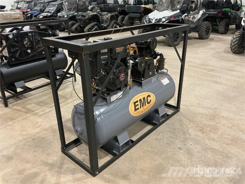 EMC GAC60 24.4 cfm Skid-Mounted 60 gal Air Compressor  Kompresori