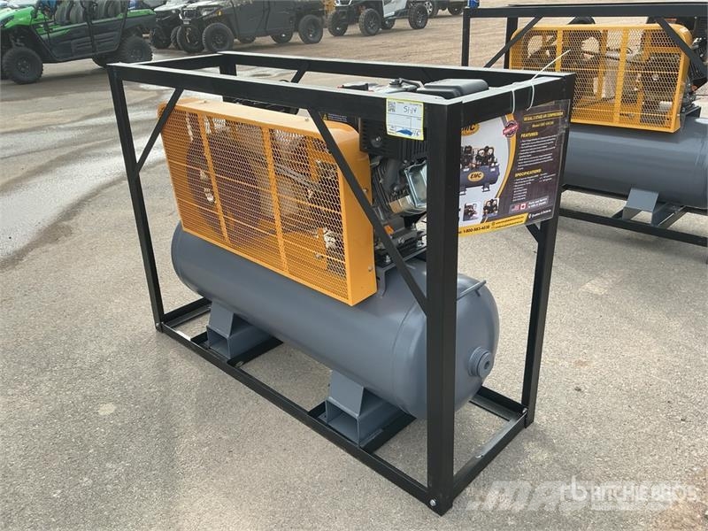 EMC GAC60 24.4 cfm Skid-Mounted 60 gal Air Compressor  مكابس