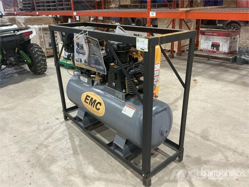 EMC GAC60 24.4 cfm Skid-Mounted 60 gal Air Compressor  Kompresori
