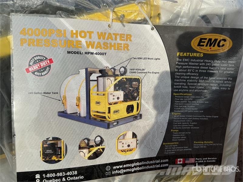 EMC HPW-4000T-PC Pressure Washer (Unused) Visokotlačni kućni perači