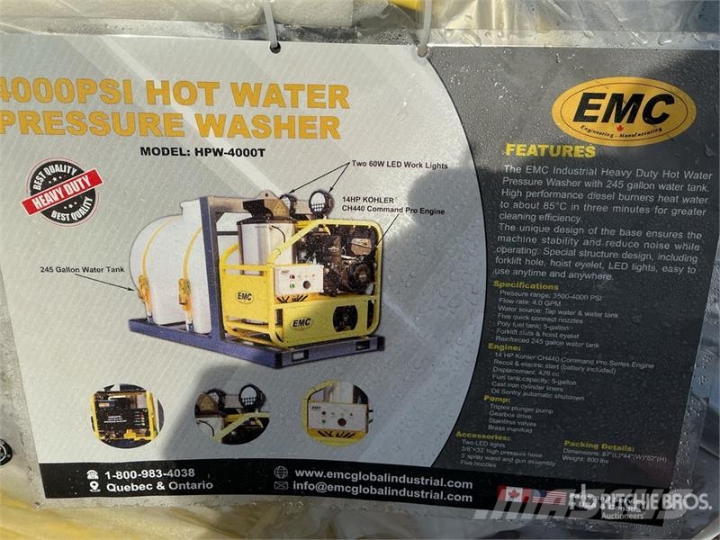 EMC HPW-4000T Pressure Washer (Unused) Visokotlačni kućni perači