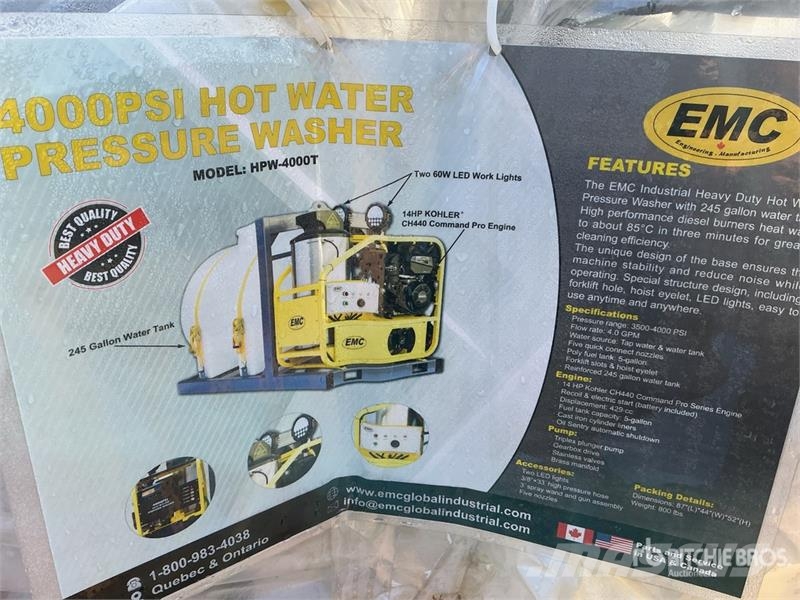 EMC HPW-4000T Pressure Washer (Unused) Visokotlačni kućni perači