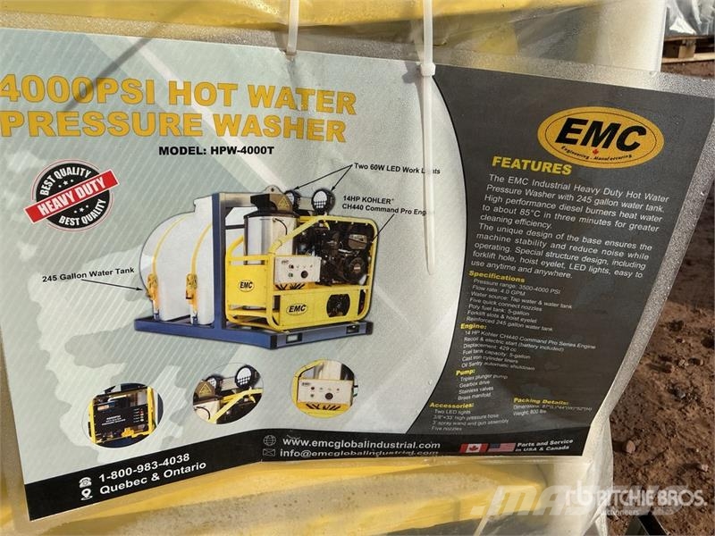 EMC HPW-4000T Pressure Washer (Unused) Visokotlačni kućni perači