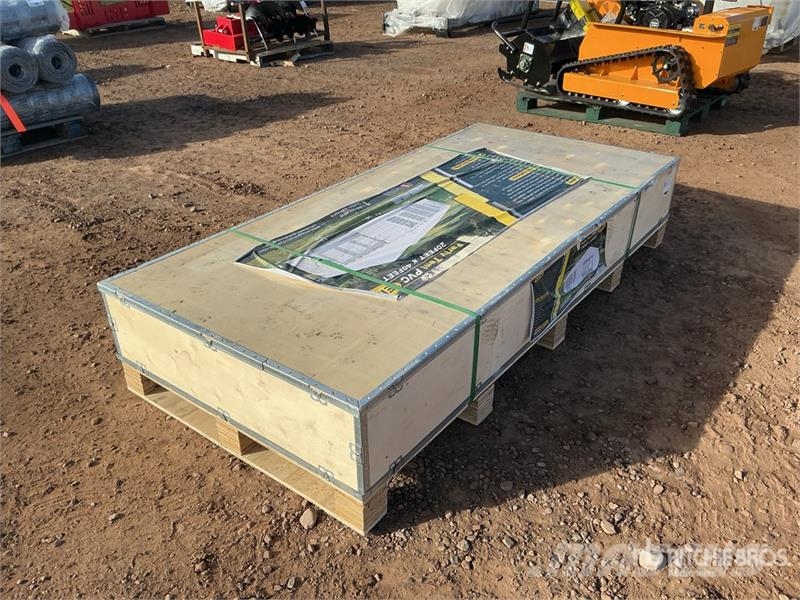 EMC PT2040 40 ft × 20 ft PVC Party Tents and Tent Comp Sand and salt spreaders