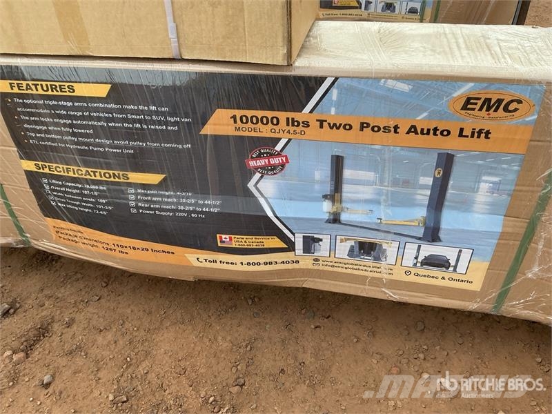 EMC QJY4.5-D 2 Post 10000 lb (Unused) Anlegg - Annet