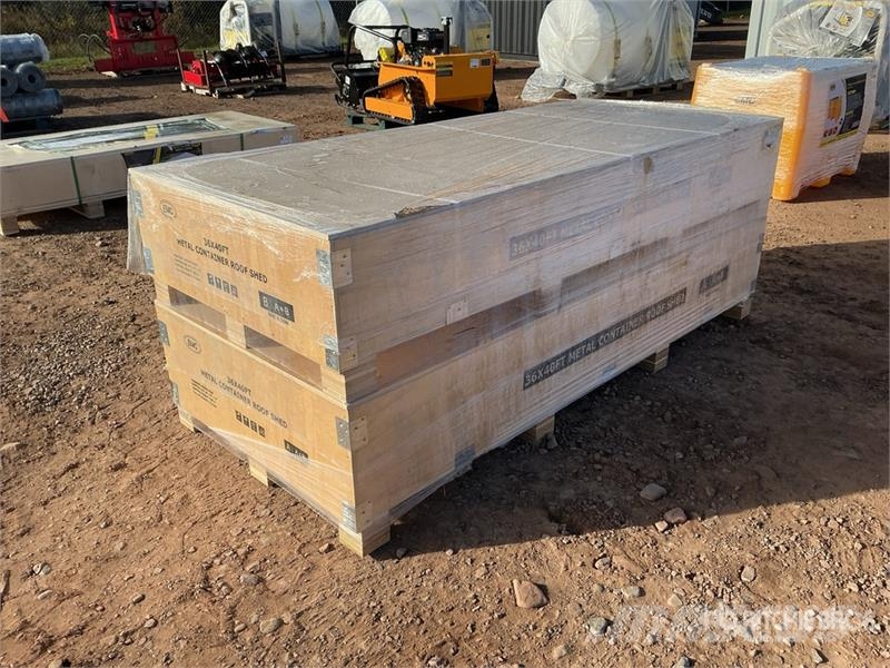EMC SG3640-H260 36 ft x 40 ft Container Shelter (Unuse Sonstige Baumaschinen