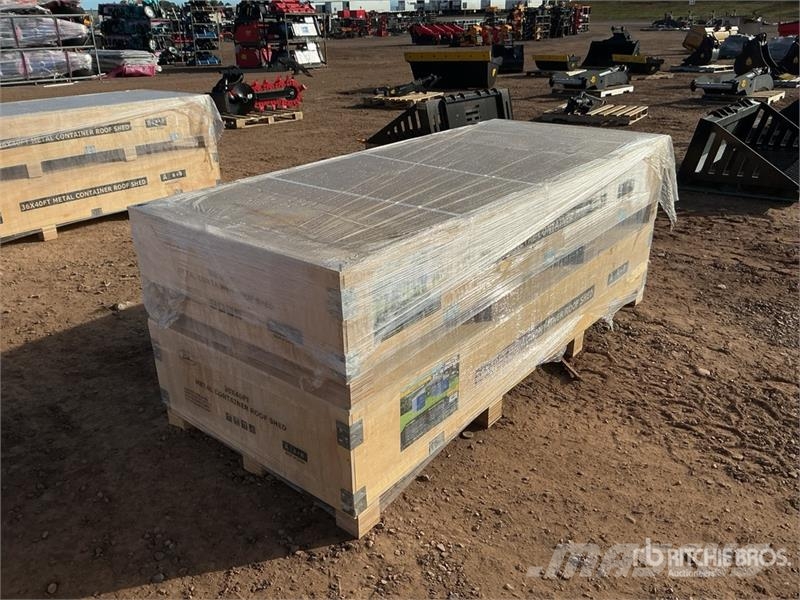 EMC SG3640-H260 36 ft x 40 ft Container Shelter (Unuse Sonstige Baumaschinen