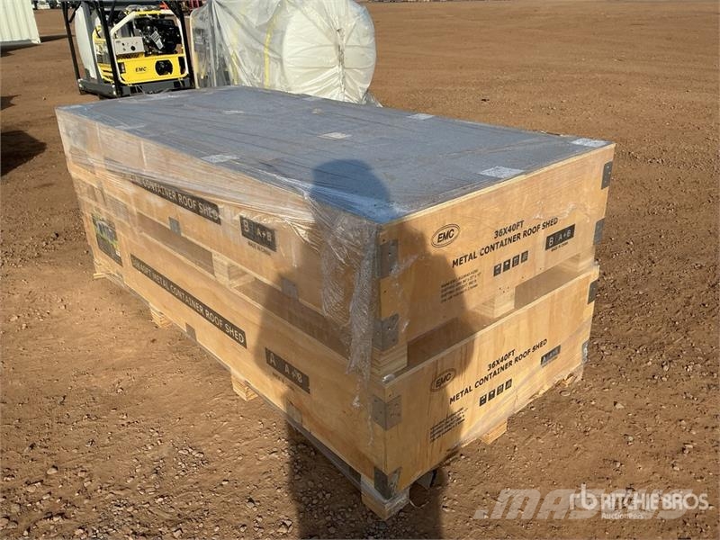 EMC SG3640-H260 36 ft x 40 ft Shed (Unused) Sonstige Baumaschinen