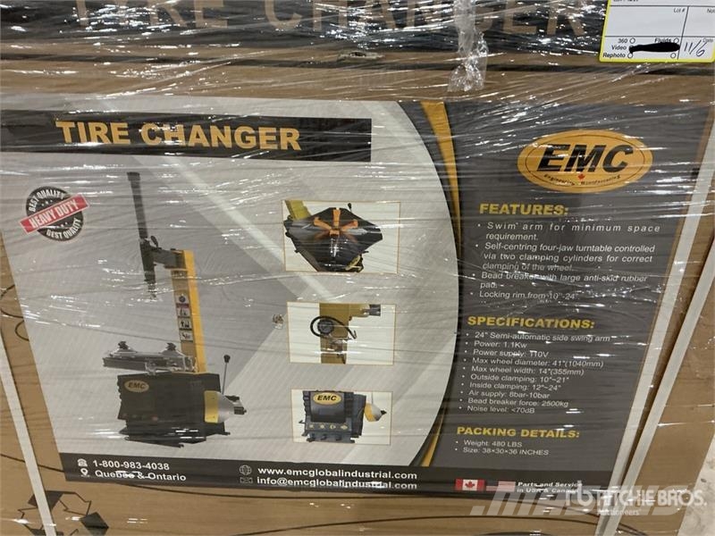 EMC TC24 Tire Changer (Unused) Būvniecība- Citi