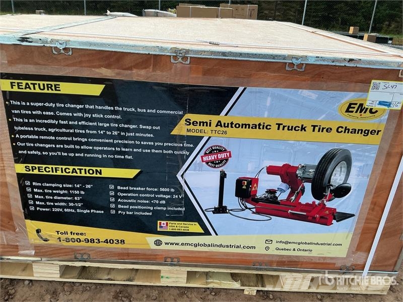 EMC TTC26 Heavy-Duty Truck Tire Changer (Unused) Sonstige Baumaschinen