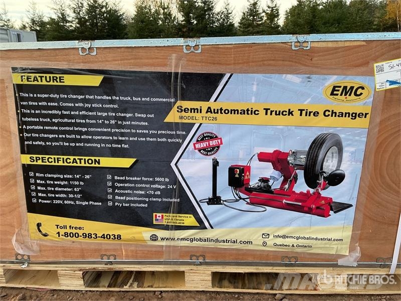 EMC TTC26 Heavy-Duty Truck Tire Changer (Unused) Sonstige Baumaschinen