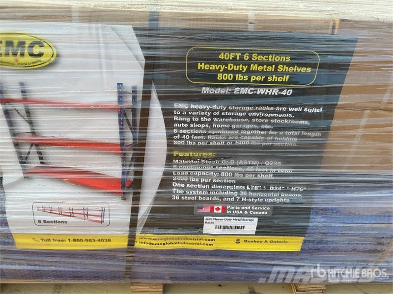 EMC WHR-40 40 ft Heavy Duty (Unused) Drugi deli