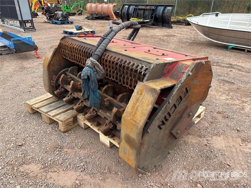 Fecon 54 in Excavator Mulcher Andre komponenter
