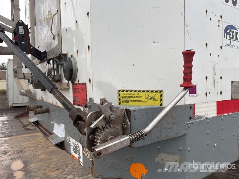 Fericar REM-PMD53-3 53 ft x 102 in Tri/A Moving Fl Wood chip trailers