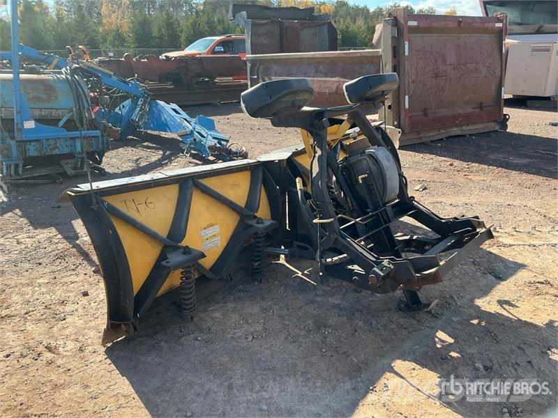 Fisher 8 ft 7 in V Snow Plow - Fits Truck حراثات ونصول الجليد