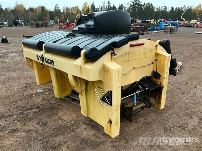 Fisher Poly Caster 1.5 Cu YD Salt Spreader Sand- und Salzstreuer