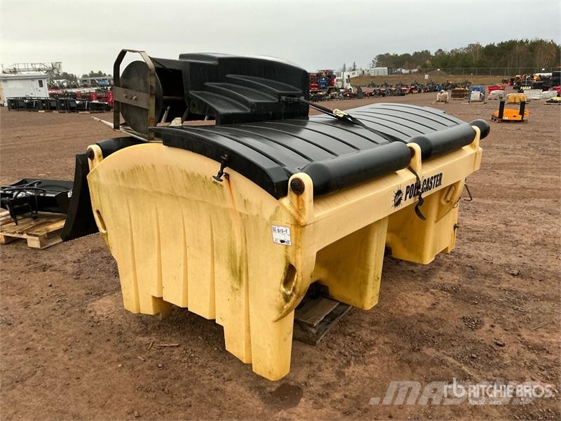 Fisher Poly Caster 1.5 Cu YD Salt Spreader Sand- und Salzstreuer