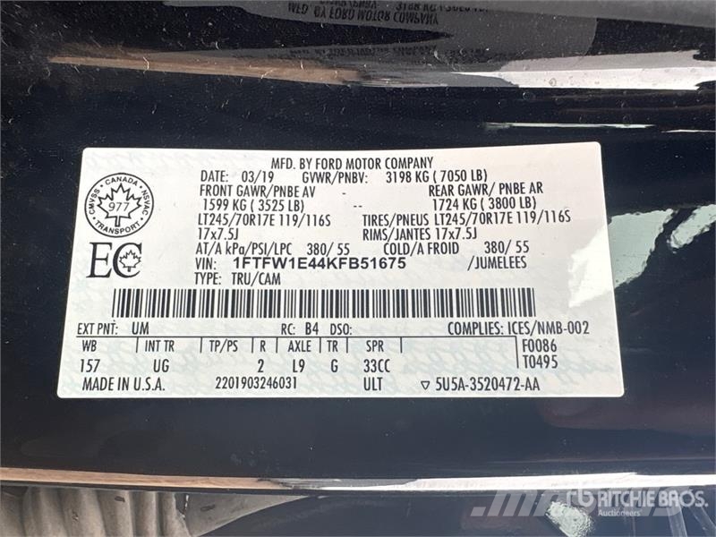 Ford F-150 4x4 Crew Cab Pickup Ostalo