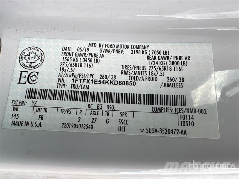 Ford F-150 4x4 Extended Cab Pickup Muu