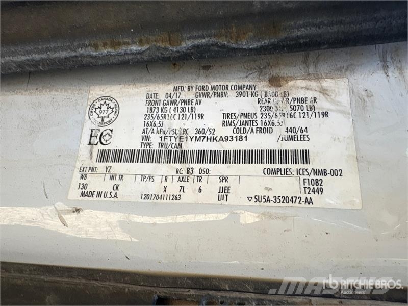 Ford Transit 150 Cargo Van Panel vanlar