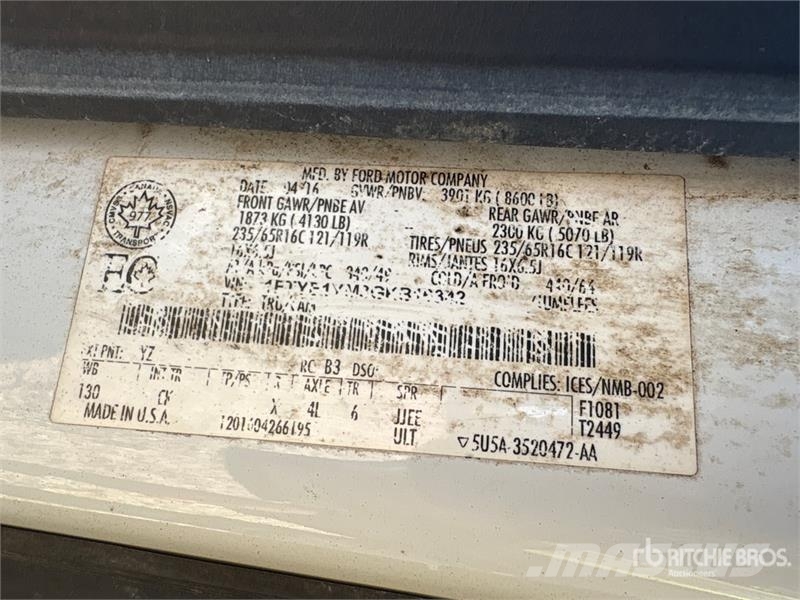 Ford Transit 150 Cargo Van Panel vanlar