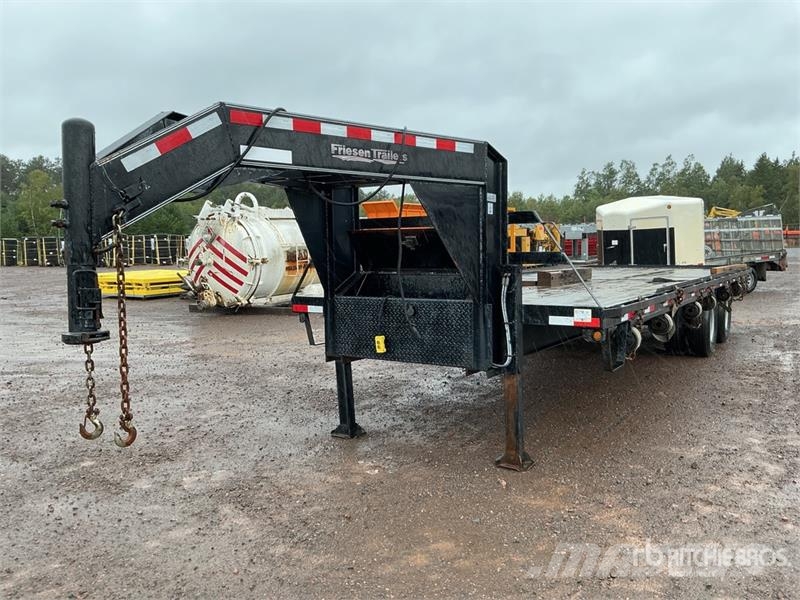 Friesen 25 ft T/A Flatbed Trailer Pritschenanhänger