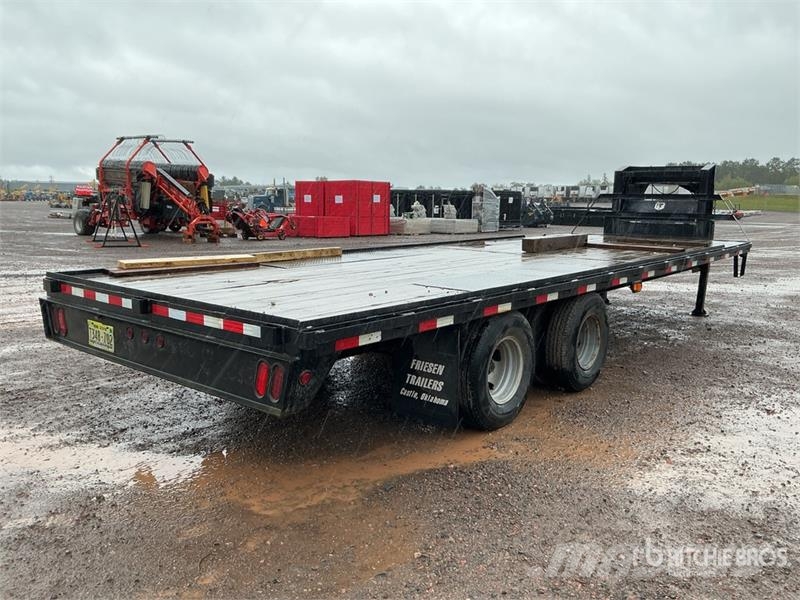 Friesen 25 ft T/A Flatbed Trailer Pritschenanhänger