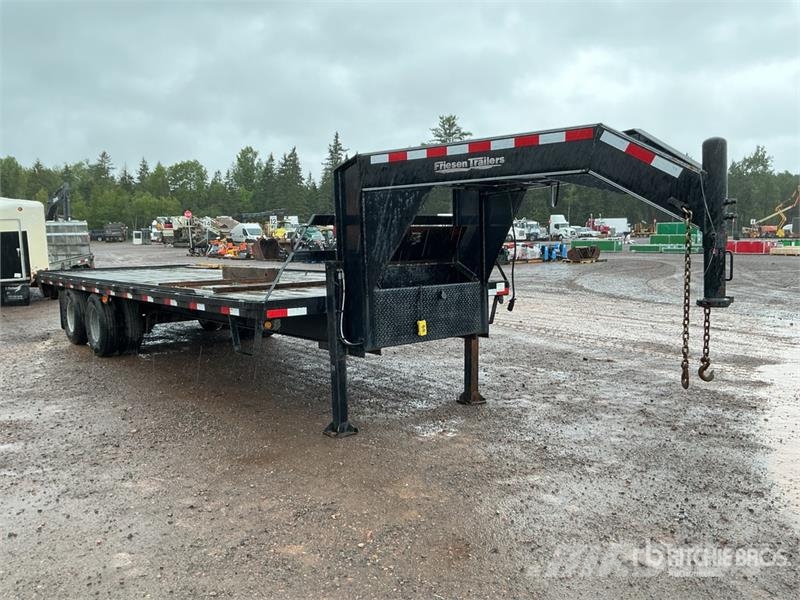 Friesen 25 ft T/A Flatbed Trailer Pritschenanhänger