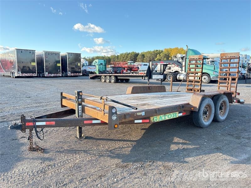 Gatormade 18 ft T/A Equipment Trailer Biltransporter henger