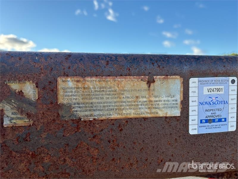 Gatormade 18 ft T/A Equipment Trailer Biltransporter henger