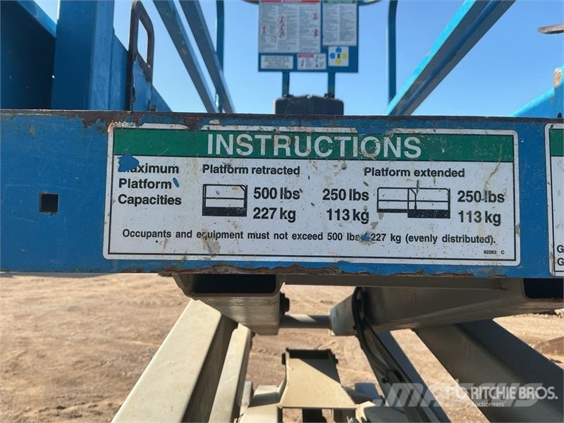 Genie GS-1930 Electric Scissor Lift Saxliftar