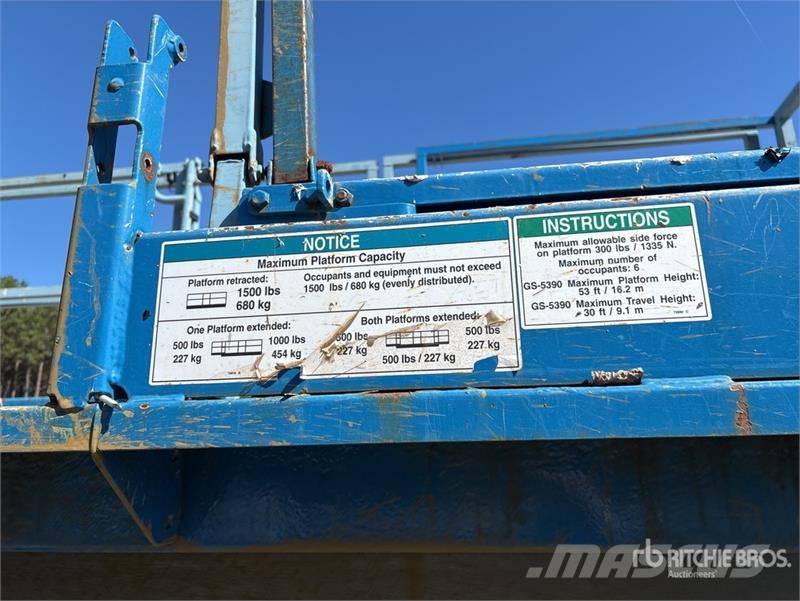 Genie GS-5390RT 4x4 Dual Fuel Scissor Lift 剪式升降機