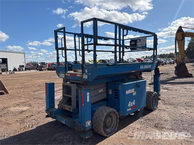 Genie GS2669RT 4x4 Diesel Scissor Lift Scheren-Arbeitsbühnen