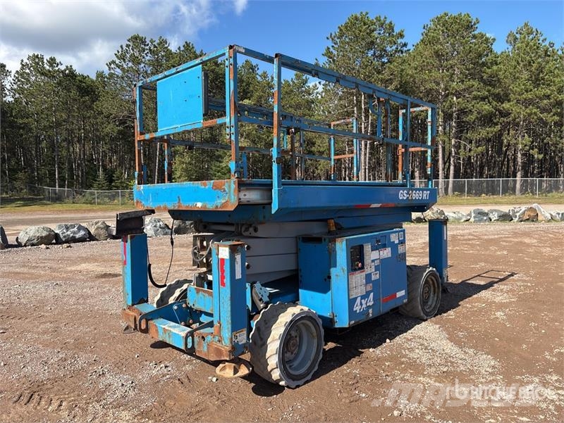 Genie GS2669RT 4x4 Diesel Scissor Lift Scheren-Arbeitsbühnen