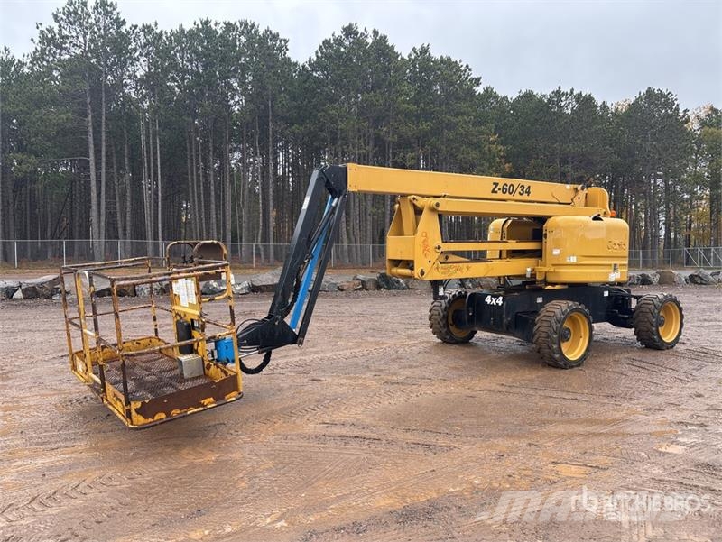 Genie Z-60/34 4WD Dual Fuel Articulating Boom Lift Zglobne podizne platforme