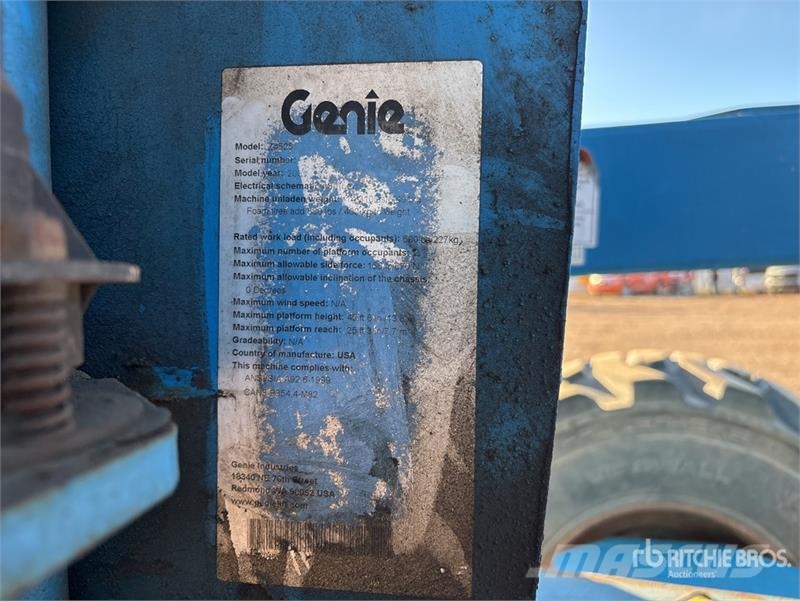 Genie Z45/25 4WD Dual Fuel Articulating Boom Lift رافعات سلة مفصلية