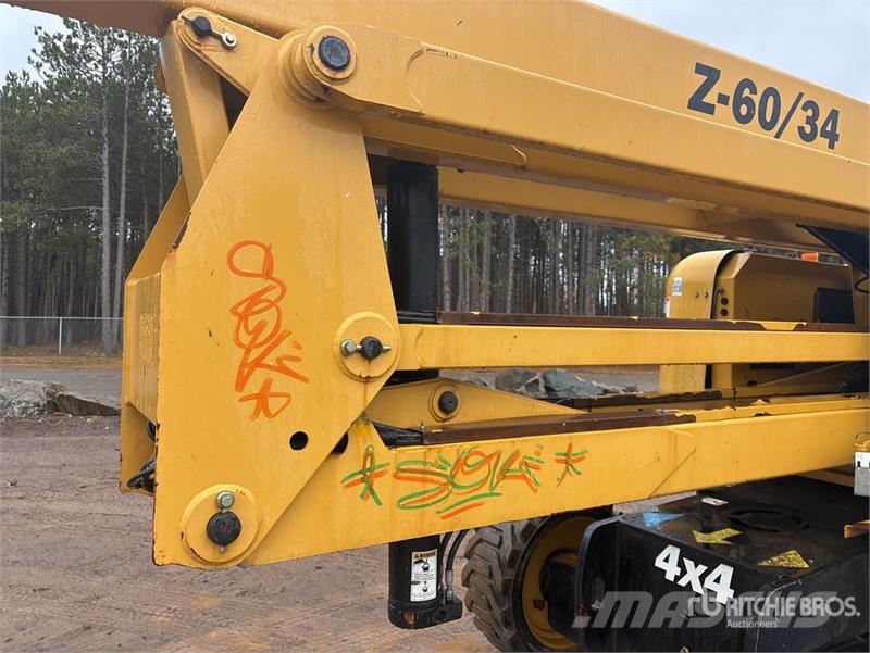 Genie Z6034 4WD Dual Fuel Articulating Boom Lift Gelenkteleskoparbeitsbühnen