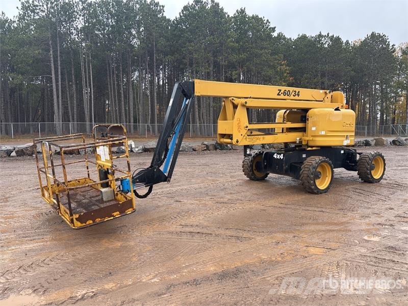 Genie Z6034 4WD Dual Fuel Articulating Boom Lift Gelenkteleskoparbeitsbühnen