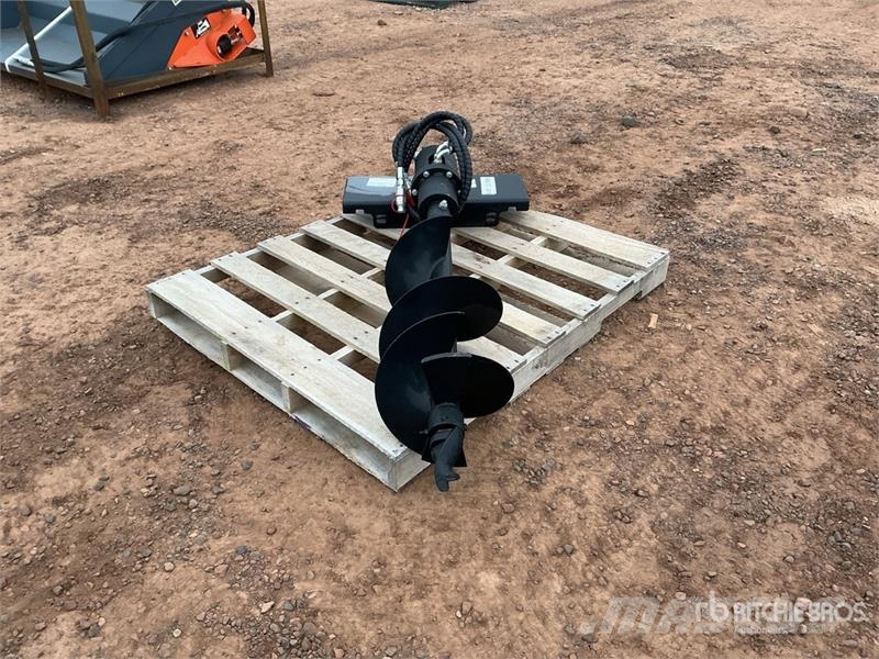  GIYI 12 in Mini Skid Steer Auger (Unused) مثاقيب