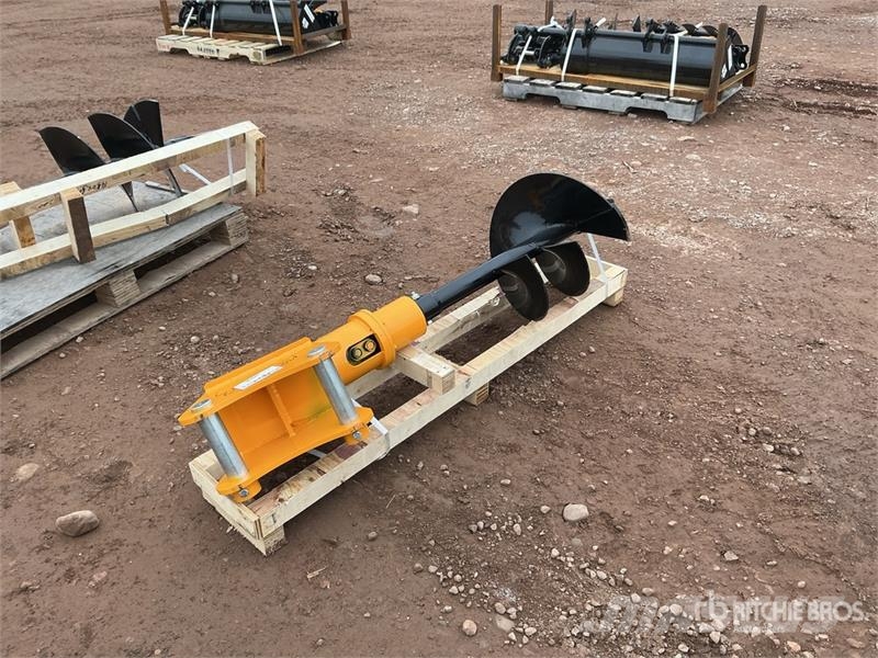 GIYI 34 in Excavator Auger - Fits Cat 305 (Unused) Навесные гидробуры