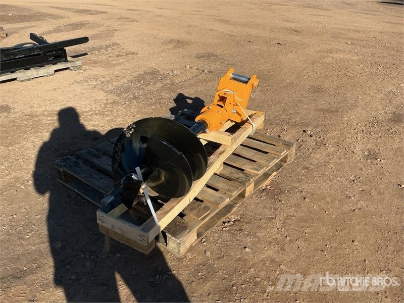 GIYI 34 in Excavator Auger - Fits Cat 305 (Unused) Tarière