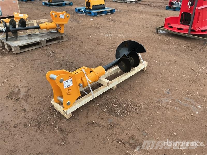 GIYI 34 in Excavator Auger - Fits Cat 305 (Unused) Навесные гидробуры