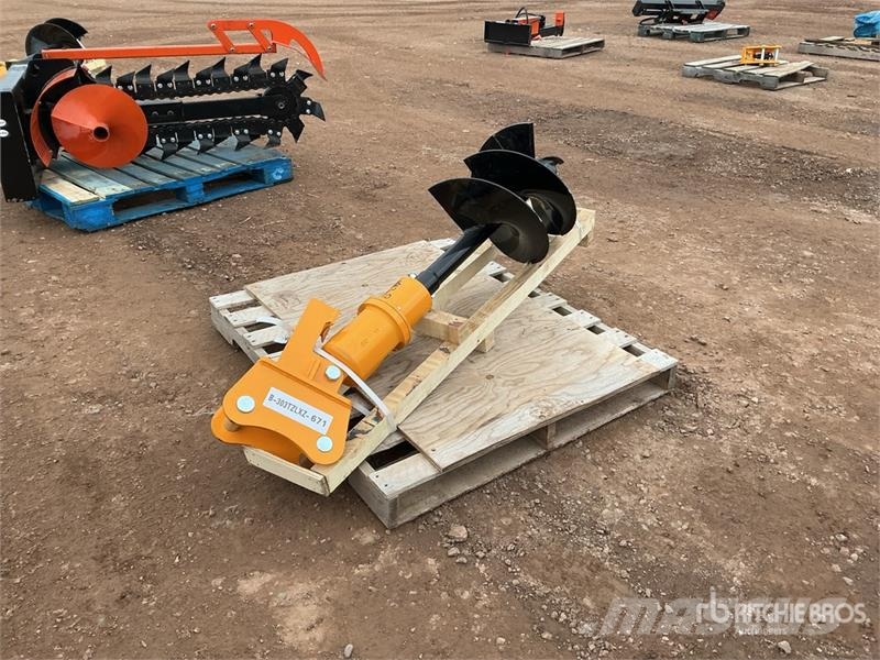 GIYI 36 in Excavator Auger - Fits Cat 303 (Unused) مثاقيب