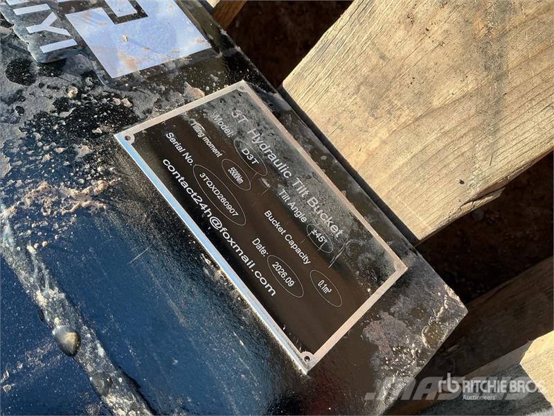 GIYI GY-3TB 32 in Tilting Excavator Bucket - Fits Łyżki do ładowarek