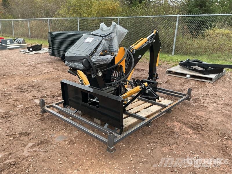 GIYI GY-BD98 47 in Skid Steer Backhoe (Unused) Traktorgravere
