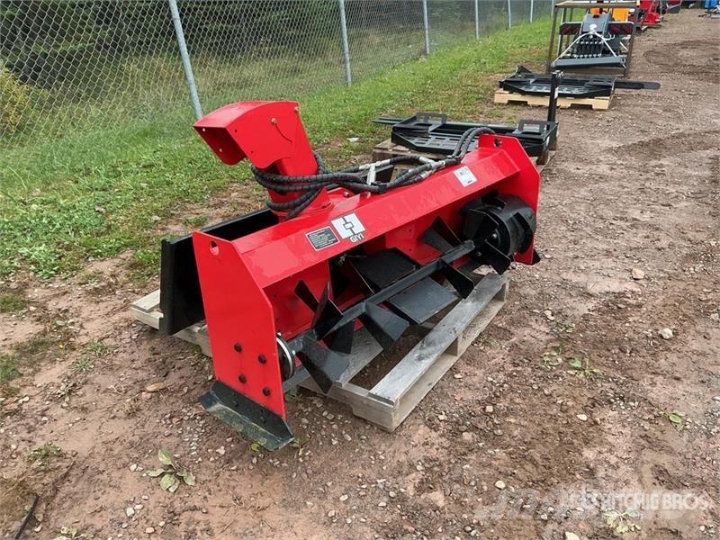 GIYI GY-BS57 55 in Skid Steer Snowblower (Unused) Sneslynger