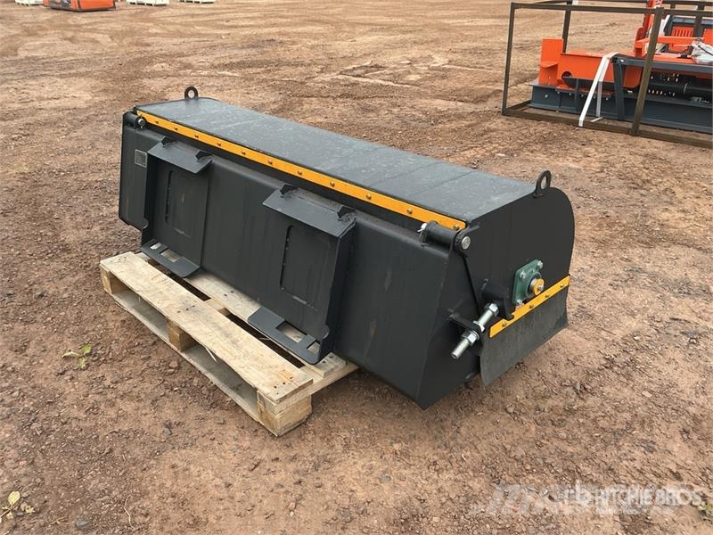 GIYI GY-BS72 72 in Skid Steer Sweeper (Unused) Brushes
