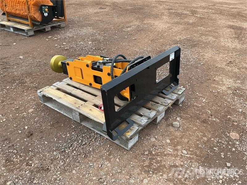  GIYI GY-D680 56 in Skid Steer Post Driver (Unused) Fencing equipment